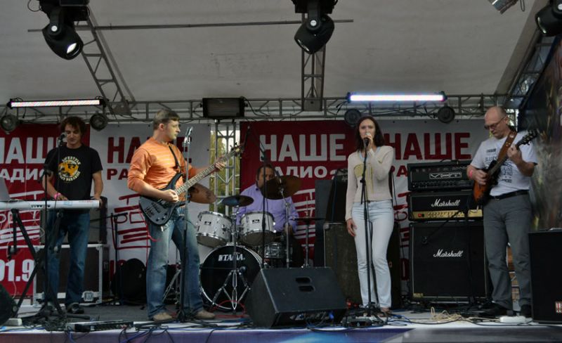 Группа ЧеРДаК выступает на Рок Марафоне 2 (24 августа 2012 года)