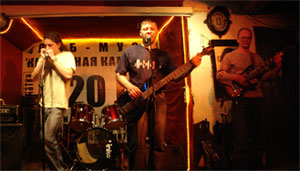 Рок-группа ЧеРДак (Тула) выступает в Музее-клубе Котельная КАМЧАТКА,СПб
