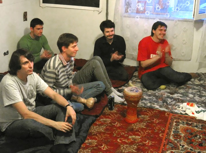 Зрители на квартирнике БезВыхода ЗаСилю (20 октября 2012 года)
