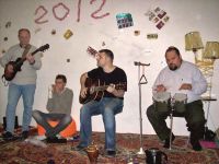 Фото с квартирника ЗаСилю и БезВыхода в квартоКвартире - выступление группы ЧеРДаК * 20 октября 2012 года
