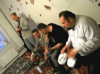 Фото с квартирника ЗаСилю и БезВыхода в квартоКвартире - выступление группы ЧеРДаК * 20 октября 2012 года