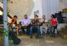 Фото с сейшена в музее Тульские древности - выступление группы ЧеРДаК * 18 мая 2012 года
