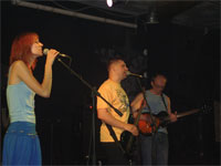 Фотография выступления группы ЧеРДаК в VG-club * 10 июля 2009 года