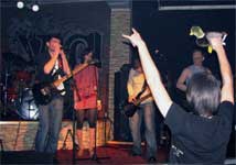 Фотография выступления группы ЧеРДаК в VG-club * 9 января 2009 года