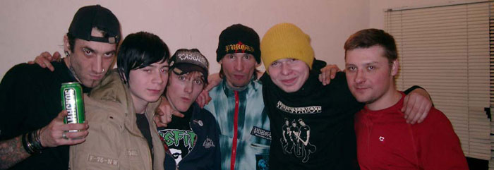 Дима Гура и панк-группа ПУРГЕН в тульском рок-клубе ИНДИЯ 11 Марта 2005 года