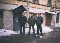 Группа ЧеРДаК в Санкт-Петербурге вовремя поездки в Клуб-музей Котельная КАМЧАТКА 24-25 Февраля 2007 года